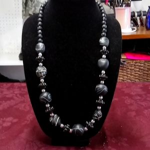 Vintage wooden necklace